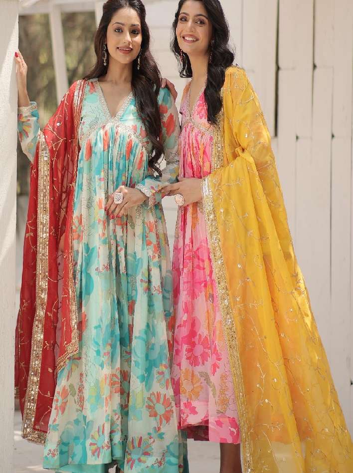 PREMIUM ALIA CUT GOWN Code:- 1104 by READYMADE